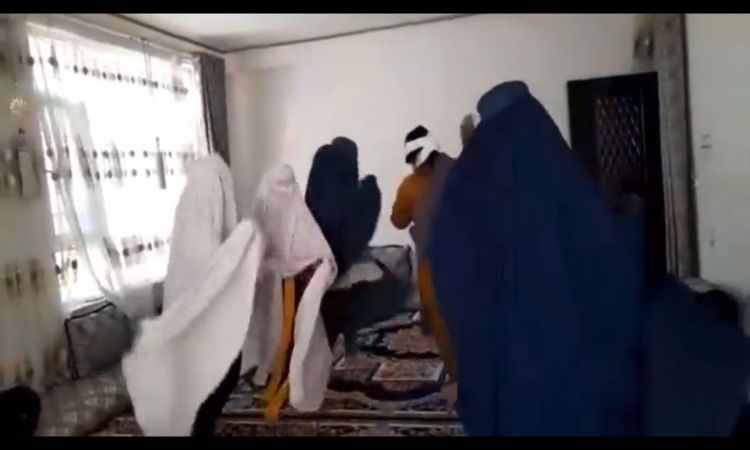  Women Protesters Express Discontent through 'Dance in Desperation' While Wearing Burqas to Taliban Anthem